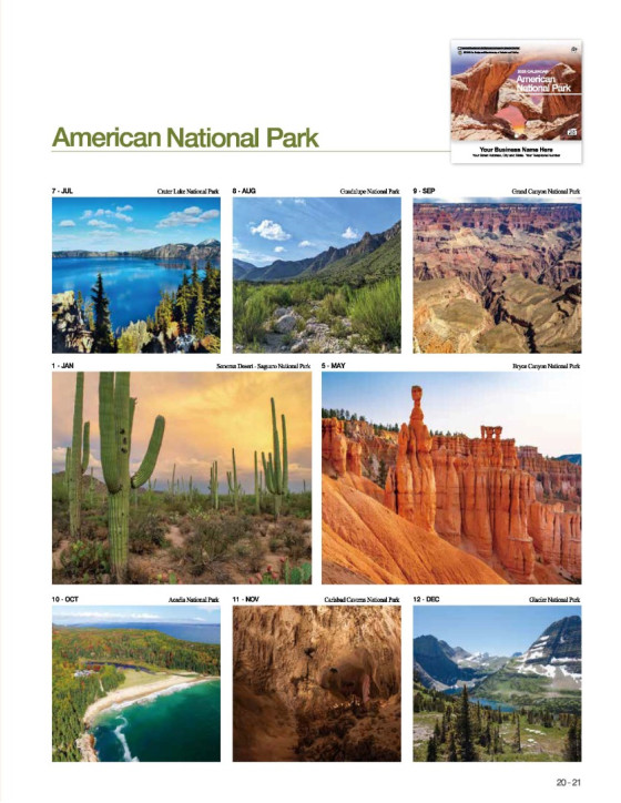 10 American National Park